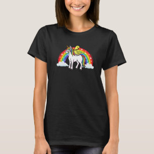 Parrot Unicorn Rainbow I Yellow Indian Ringneck Pr T-Shirt