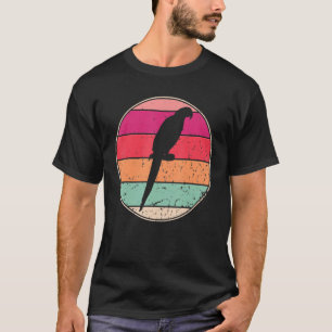 Parrot Vintage Cool Parrot Cute Bird 80s 90s T-Shirt