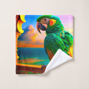 Parrot  wash cloth