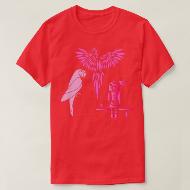 Parrot Watching You 72 2 T-Shirt (Design Front)