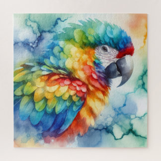 Parrot Watercolor Jigsaw Puzzle