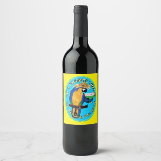 PARROT WINE LABEL (Front)