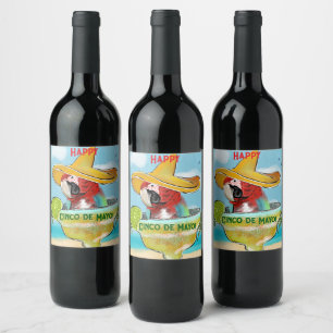 Parrot Wine Label