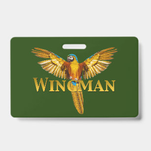 Parrot Wingman ID Badge