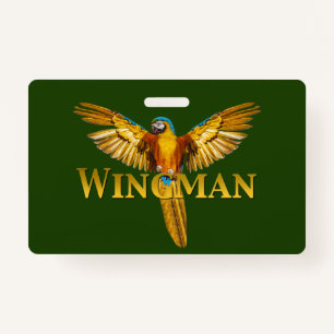Parrot Wingman ID Badge