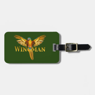 Parrot Wingman Luggage Tag