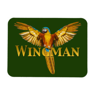 Parrot Wingman Magnet