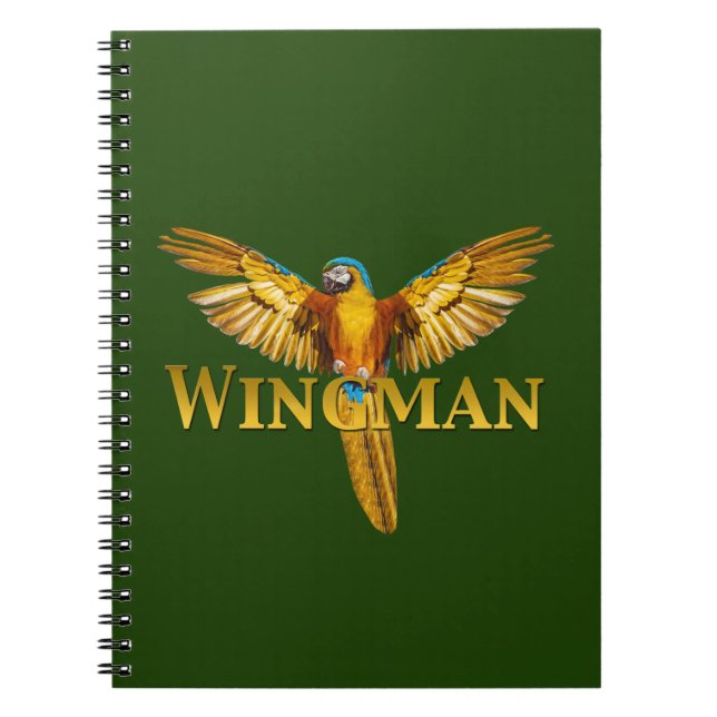 Parrot Wingman Notebook (Front)