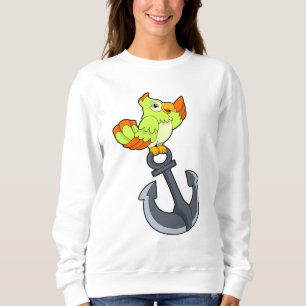 Parrot with Anchor Sweatshirt