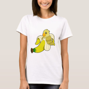 Parrot with Banana T-Shirt