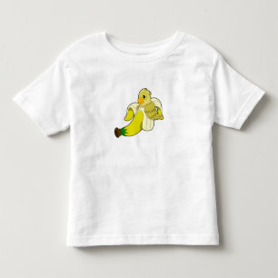 Parrot with Banana Toddler T-Shirt