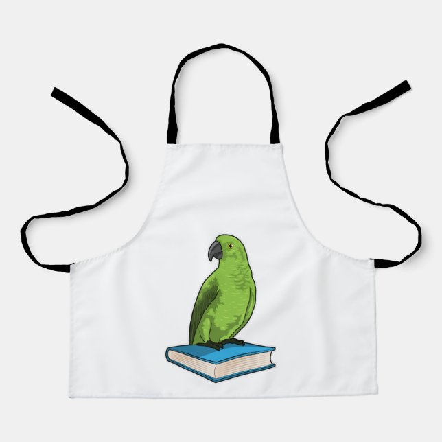 Parrot with Book Apron (Front)