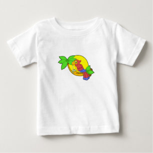 Parrot with Coconut Baby T-Shirt