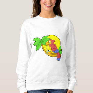 Parrot with Coconut Sweatshirt