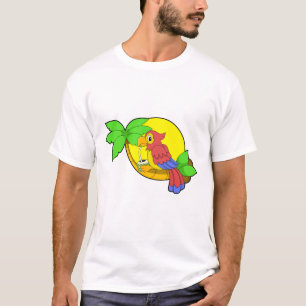 Parrot with Coconut T-Shirt