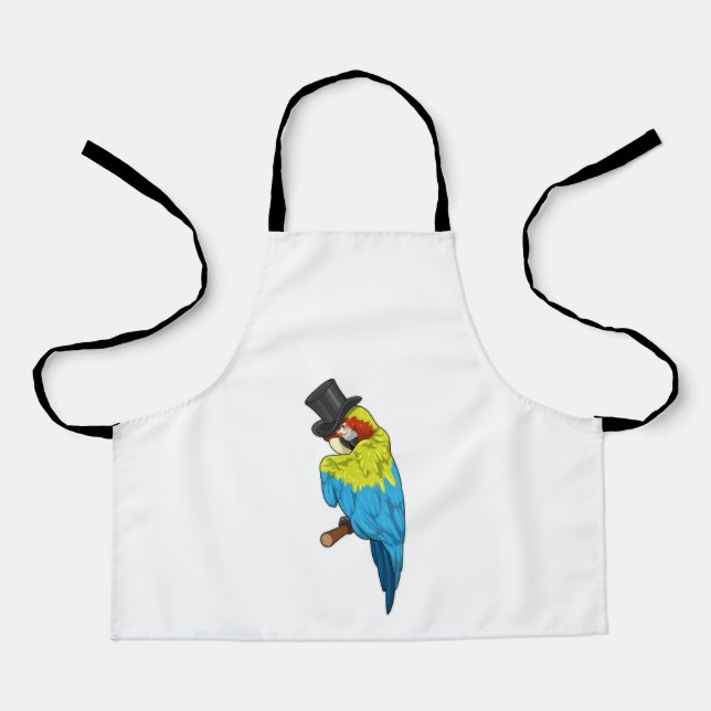 Parrot with Cylinder Apron (Front)