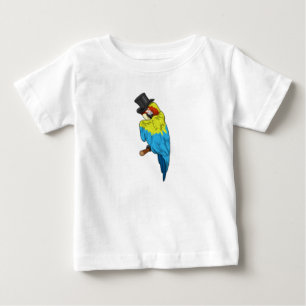 Parrot with Cylinder Baby T-Shirt