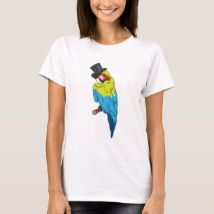 Parrot with Cylinder T-Shirt
