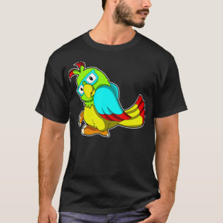 Parrot with Glasses T-Shirt