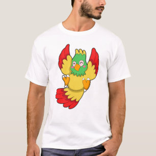 Parrot with green Head T-Shirt