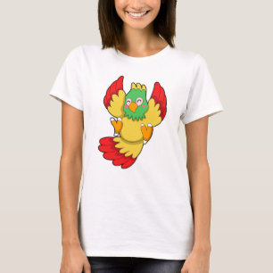 Parrot with green Head T-Shirt
