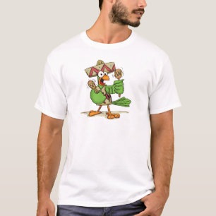 Parrot with Maracas T-Shirt