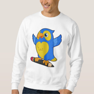 Parrot with Pencil Sweatshirt