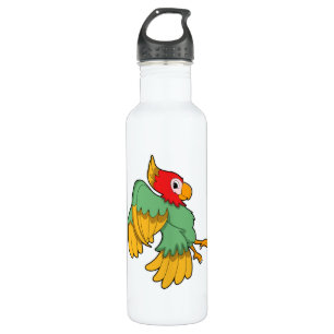 Parrot with red Head 710 Ml Water Bottle