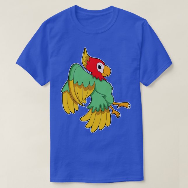 Parrot with red Head T-Shirt (Design Front)