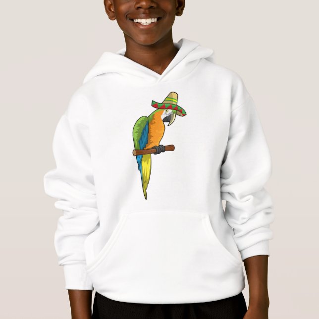 Parrot with Straw hat (Front)
