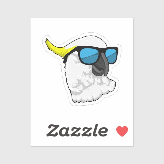 Parrot with Sunglasses (Sheet)