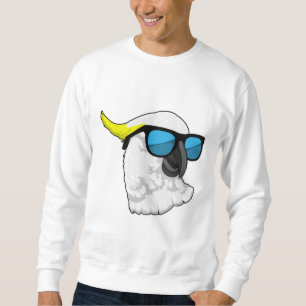 Parrot with Sunglasses Sweatshirt