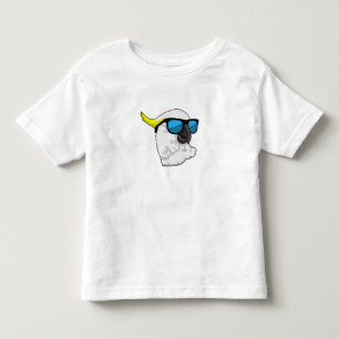 Parrot with Sunglasses Toddler T-Shirt