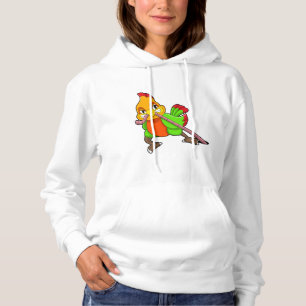 Parrot with Worm Hoodie
