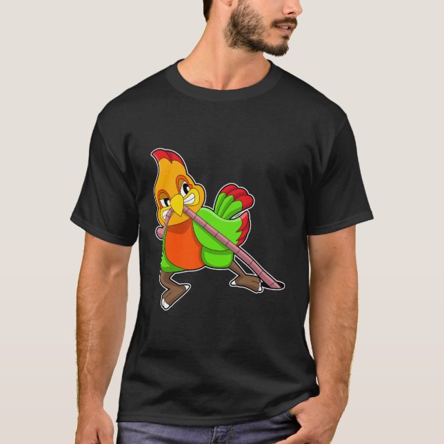 Parrot with Worm T-Shirt (Front)