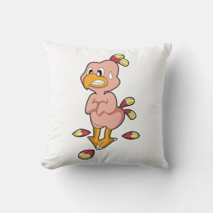 Parrot without Feathers.PNG Cushion