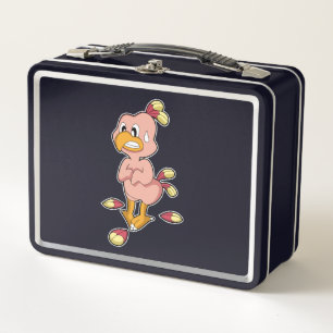 Parrot without Feathers.PNG Metal Lunch Box