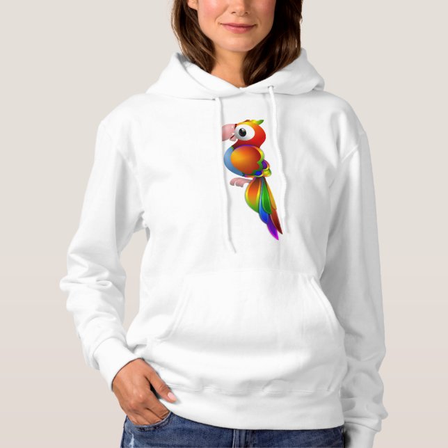Parrot Womens Hoodie (Front)