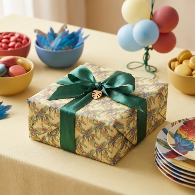 Parrot Wrapping Paper (Creator Uploaded)