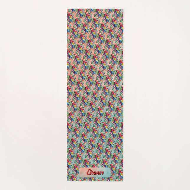 Parrot Yoga Mat (Front)