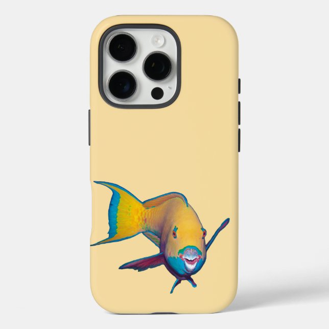 Parrotfish - Abstract Design - Cut out of photo |  Case-Mate iPhone Case (Back)