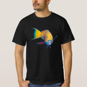 Parrotfish - Abstract Design - Cut out of photo    T-Shirt