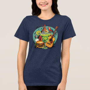 Parrothead's Delight Tri-Blend Shirt