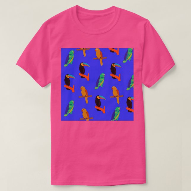 Parrots 14 T-Shirt (Design Front)