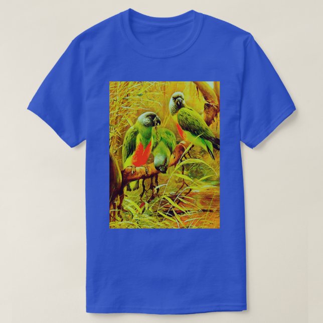 Parrots 4 T-Shirt (Design Front)
