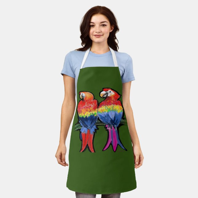 Parrots Apron (Worn)