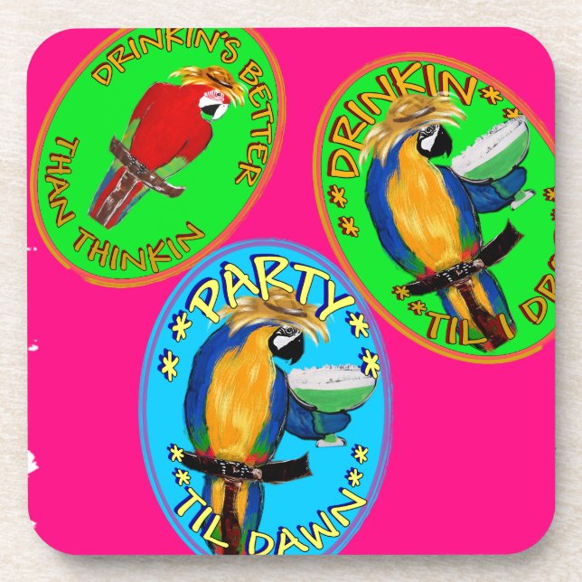 PARROTS COASTER (Front)