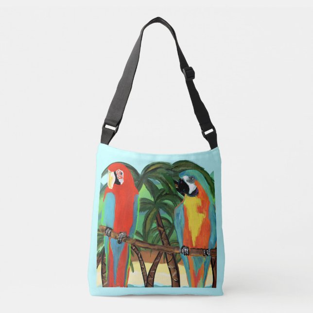 PARROTS CROSSBODY BAG (Front)