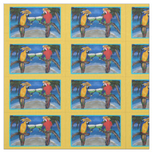 Parrots Fabric