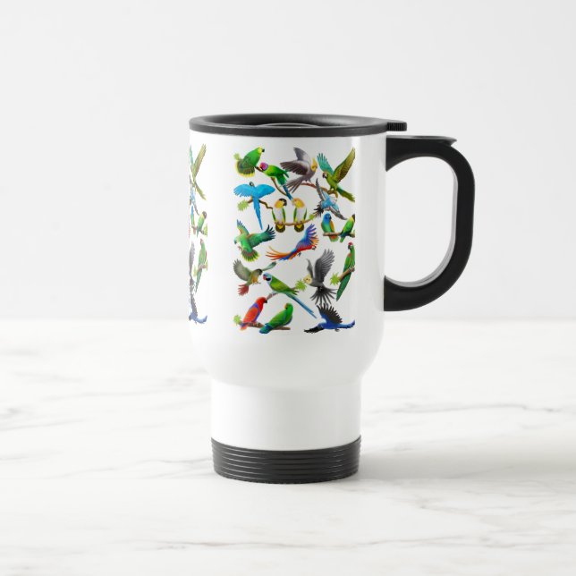 Parrots Galore Mug (Right)